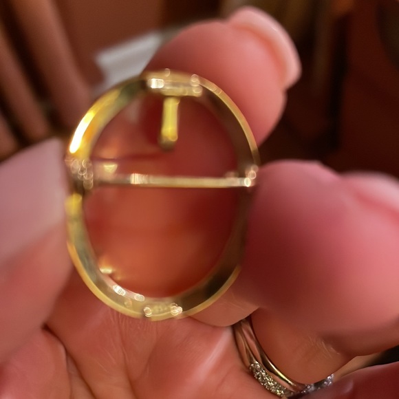 Vintage gold 18 k made in Italy carved Cameo broche/pendant in solid gold - Picture 3 of 5